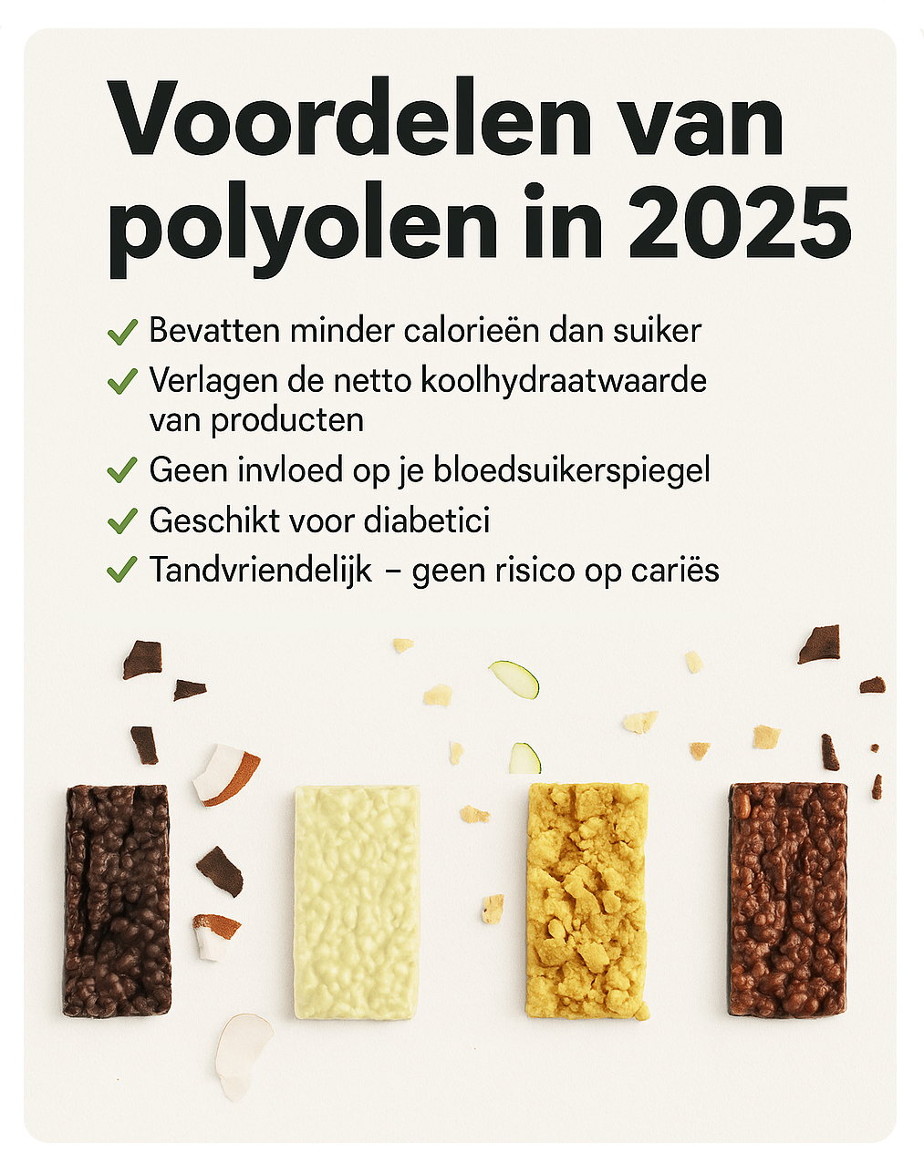 Infographic voordelen van polyolen